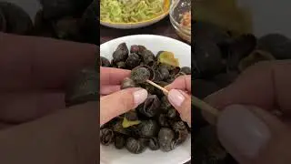 Mukbang snail 🐌 #shorts