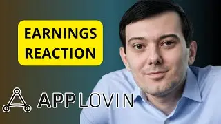 Martin Shkreli Reacts To Applovin Earnings Report