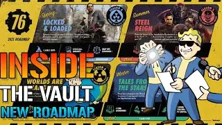 Fallout 76: NEW Roadmap For 2021 Brings New Weapons, Armor, Events & More (Inside The Vault)