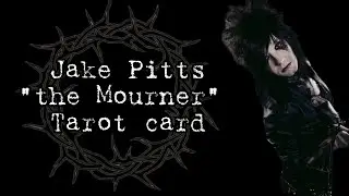 Jake Pitts, Black Veil Brides 2025 Tarot Card (Drawing time lapse)