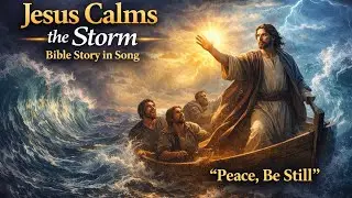 Jesus Calms the Storm | Bible Story in Song (Peace, Be Still)