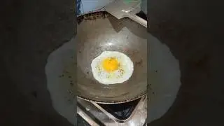 Half boiled egg omelette #shorts #egg