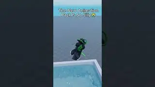 Roblox's New Animation Pack Is So Goofy 😭 #roblox