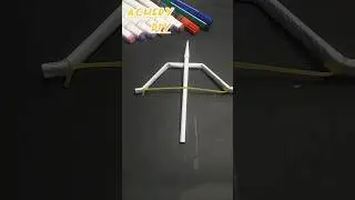 How to make paper bow and arrows l archery craft  #archery  #origami #diy