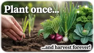 Plant Once, Harvest Forever! 10 Vegetables That Feed You for Life.