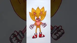 how to draw Sonic step by step drawings #shorts #sonic #drawing #kids