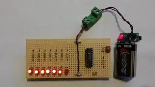 PLC Grafcet sequence programed onto an 18 pin PIC16F84 microcontroller