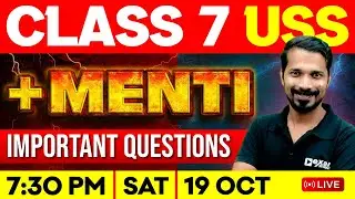 USS Chemistry + Menti | Important Questions | Exam Winner
