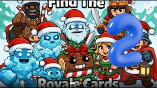 find the clash royale cards! part 2