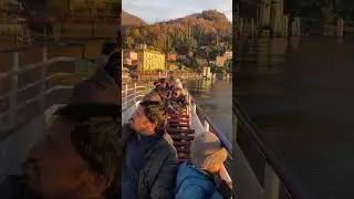 Ferry ride Varenna to Menaggio Italy #italy#ferryride#ferry #lakecomoitaly#varenna #menaggio#lake
