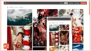 How to Make Complete Responsive Website Gallery Page Using HTML CSS and JS Part-02 |   @codebrowser