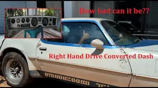 Macho T/A #46 Right Hand Drive (RHD) Dashboard Removal