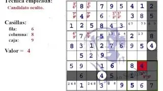 Capitán Sodoku Lección 8. Hacemos un Sudoku difícil.
