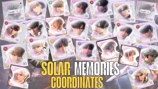Love and Deepspace - Solar Memories Coordinates - Galaxy Explorer Coordinates - Radiant Galaxy
