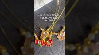 Invisible Chain | Handmade Jewellery  #invisiblechains #handmadejewelry #handmadecraft