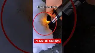 Why Is Everyone Burning Snow? ❄️🔥 #shorts #meme