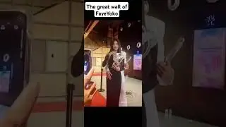 The great wall of FayeYoko #Faye #Yoko #fayemalisorn #yokoapasra #fayeyoko