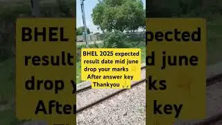 BHEL recruitment 2025 / bhel result 2025 / bhel result kab aayega