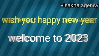 Wish you happy new year 2023 || visakha agency || allurisitharama raju district ||