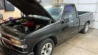 Chevy OBS build TBI Smoke out of exhaust. Code 45. Episode 2