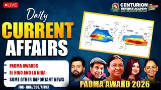 29th JANUARY 2026 Current Affairs | Daily Current Affairs Important Question for NDA/CDS/AFCAT