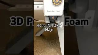 3D Printed Foam?!? Making Padded Grips! #3dprinting