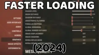 How To Make Rust Load Faster