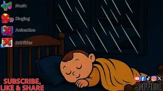 Rain Sound & White Noise (Baby Sleep Music - No Animations, No Subtitles) 1 Hour Long