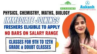 The Hind Guru Academy & Aakash Hirings 2025 | Freshers Eligible | Lecture & Doubt Faculty Jobs 2025