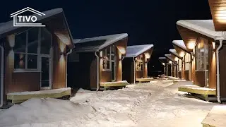 TIVO HOUSES - Tromso Camping modular cabin manufacturing