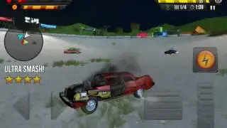 Demolition Derby Multiplayer - Overview Android GamePlay HD Crash and Win  txt