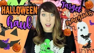2018 NEW HALLOWEEN HAUL!! TARGET AND HOMEGOODS!!!