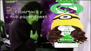 Rob Paper sheet y el Espartaco