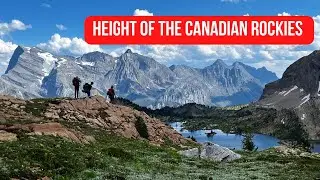 Backpacking in Height of the Canadian Rockies