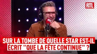 De quelle célébrité l'épitaphe est-elle 