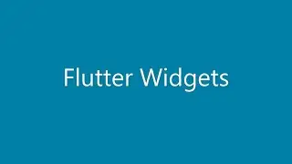 Flutter RichText Widget