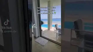Villa on Palm Jumeirah with private beach 😱 #dubai #motivation #autos