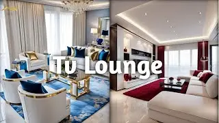 Small TV Home Lounge Design Ideas 2025 I Sharifa Fashion