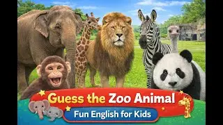 Learn Zoo Animals with Tiny English Learners | English for Kids