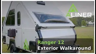 Aliner Ranger 10 Exterior Walkaround | A-Frame Camper Travel Trailer