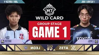 🔴 Wild Card MLBB M7 | LEON против ZETA | Leon Esports против ZETA, игра 1 | Чемпионат мира M7