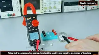 ANENG ST181 4000 Counts Clamp Meter - AC/DC Voltage Current Tester with NCV & Overload Protection