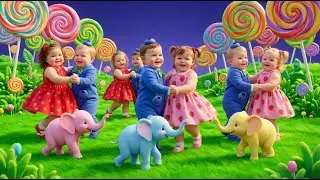 Dudi Dudi Dum Dance song 🎵💃 | A Ram Sam Sam 🌸 | Kids Dance Song | Dodi Dodi Dam | Spring Garden Song