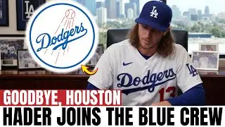 BULLPEN BOMBA: JOSH HADER leaves Houston and signs with the DODGERS | Dodgers News