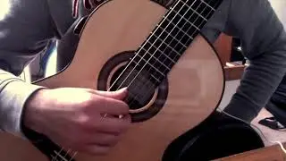 Chitarra - Tecnica mano destra - Arpeggio su corde adiacenti   P I M A