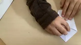 Origami Schwan basteln
