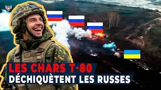 🔥 COMBAT EN TEMPS R&Eacute;EL: DES CHARS T-80 TROPH&Eacute;ES D&Eacute;MOLISSENT LES POSITIONS RUSSES &Agrave; BOUT PORTANT