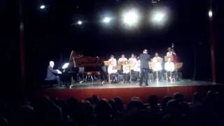 Nocturn a Solsona ,obra per a piano i cobla d'Albert Guinovart amb la cobla Marinada