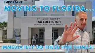 Moving to Florida? Don&rsquo;t Forget These 5 Crucial Steps! Let this Guide you!