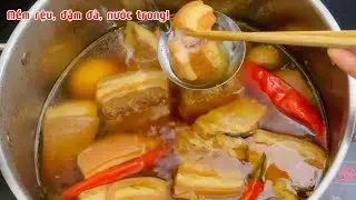 Thịt Heo Kho Ngày Tết Mềm Rệu Thơm Nức Đãi Khách Ai Cũng Khen.!